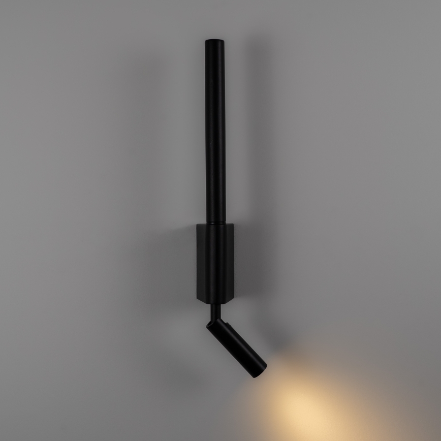 Brilagi - VIXON LED fali spotlámpa LED/3W/230V + LED/5W fekete CRI 90