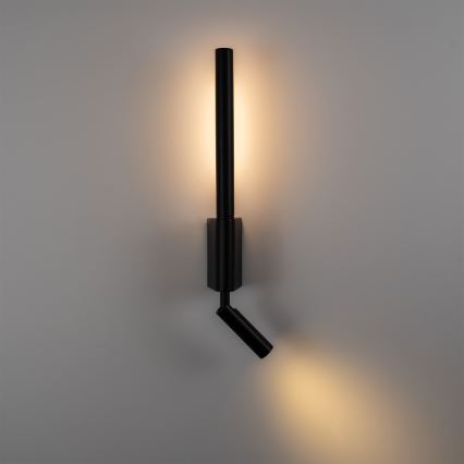 BRILAGI - VIXON LED fali spotlámpa LED/3W/230V + LED/5W fekete CRI 90