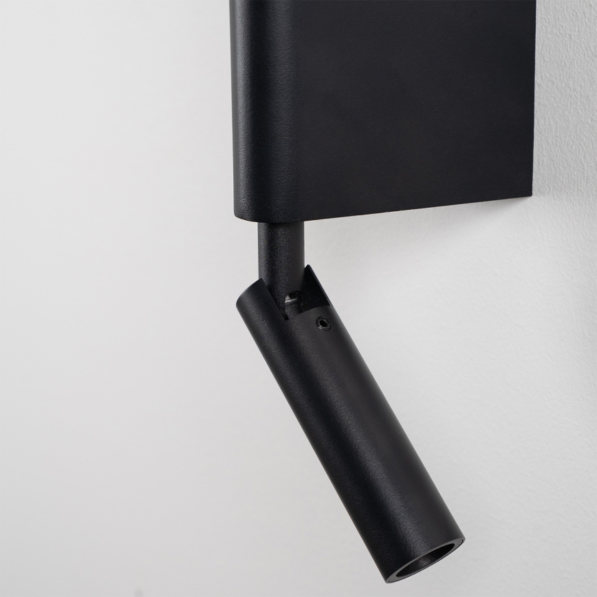 BRILAGI - VIXON LED fali spotlámpa LED/3W/230V + LED/5W fekete CRI 90