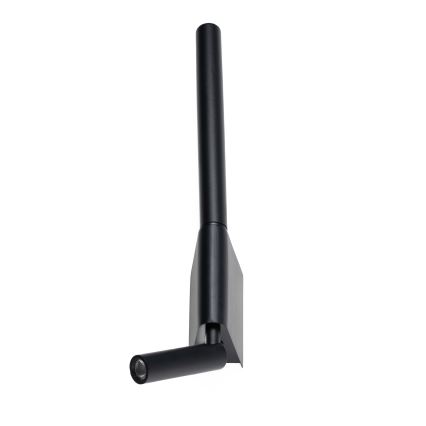 Brilagi - VIXON LED fali spotlámpa LED/3W/230V + LED/5W fekete CRI 90