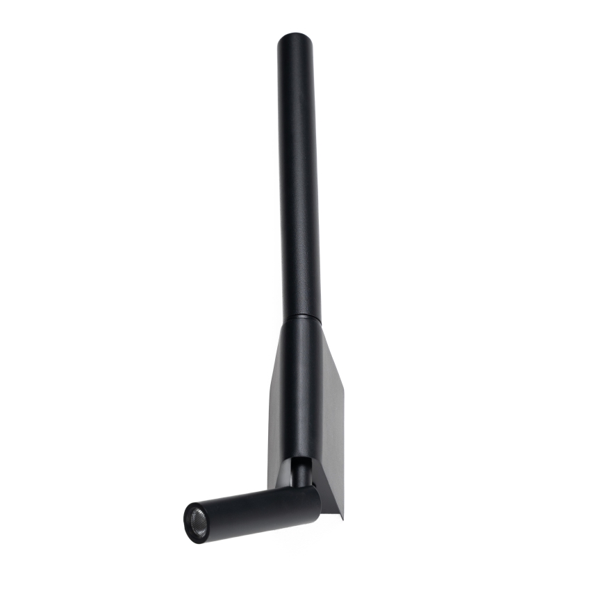 Brilagi - VIXON LED fali spotlámpa LED/3W/230V + LED/5W fekete CRI 90