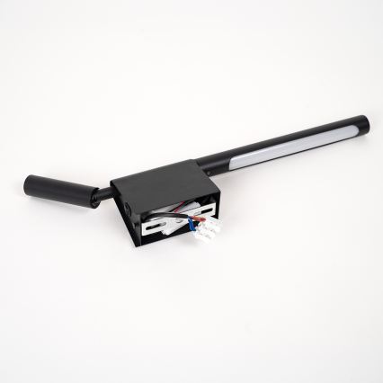 BRILAGI - VIXON LED fali spotlámpa LED/3W/230V + LED/5W fekete CRI 90