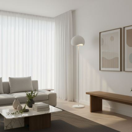 Brilagi - WABI SABI állólámpa 1xE27/40W/230V fehér