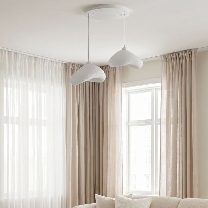 Brilagi - WABI SABI függeszték kábellel 2xE27/40W/230V Ø 45 cm fehér