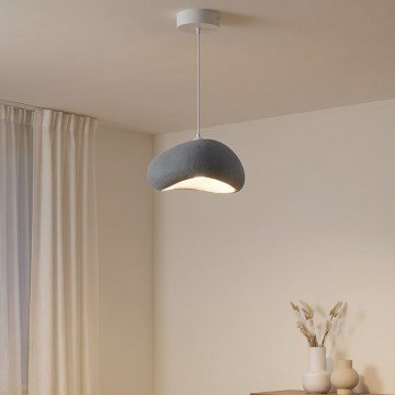 Brilagi - WABI SABI függőlámpa kábellel 1xE27/40W/230V, átm. 35 cm, szürke