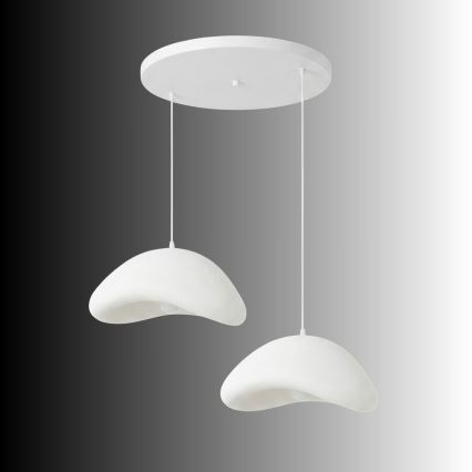 Brilagi - WABI SABI kábelcsillár 2xE27/40W/230V Ø 74 cm fehér