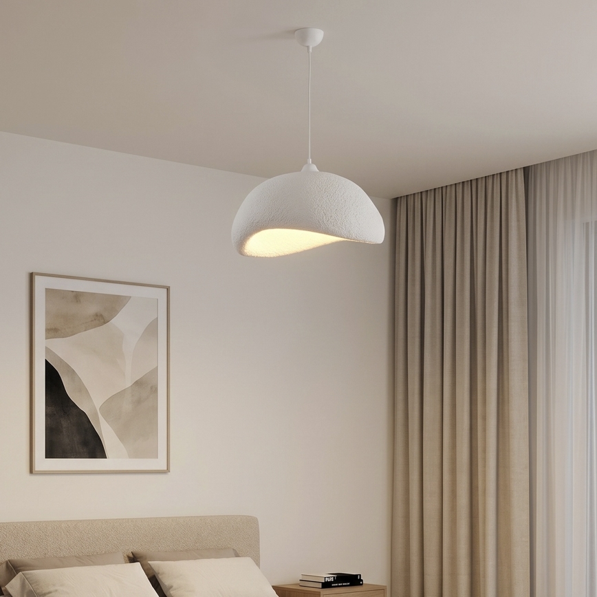 Brilagi - WABI SABI kábeles csillár 1xE27/40W/230V átm. 42 cm fehér