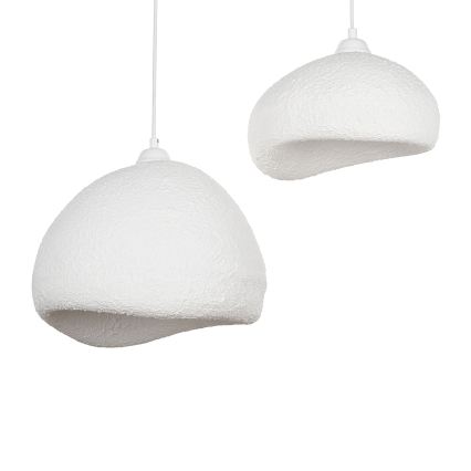 Brilagi - WABI SABI kábeles csillár 2xE27/40W/230V, Ø 70 cm, fehér