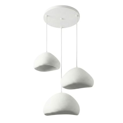 Brilagi - WABI SABI kábeles csillár 3xE27/40W/230V átm. 82 cm fehér