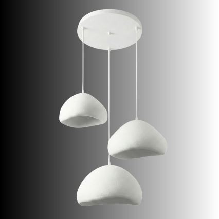 Brilagi - WABI SABI kábeles csillár 3xE27/40W/230V átm. 82 cm fehér