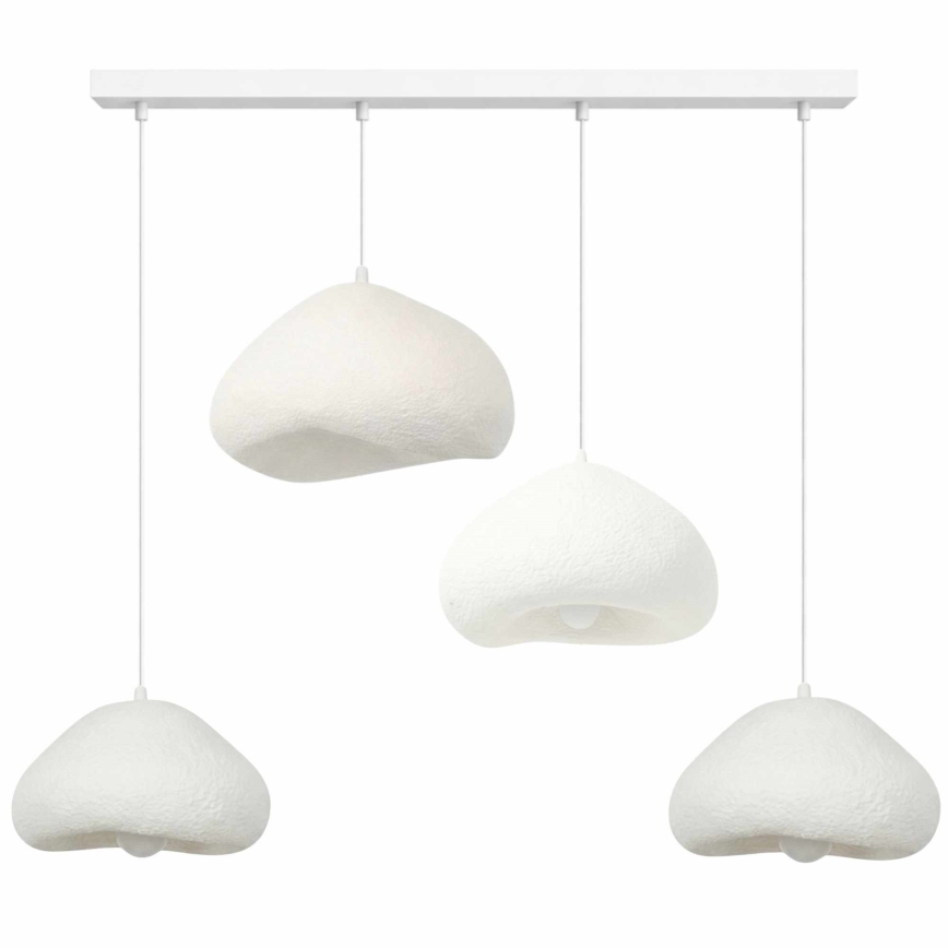 Brilagi - WABI SABI kábeles csillár 4xE27/40W/230V fehér