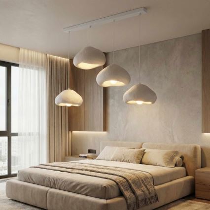 Brilagi - WABI SABI kábeles csillár 4xE27/40W/230V fehér