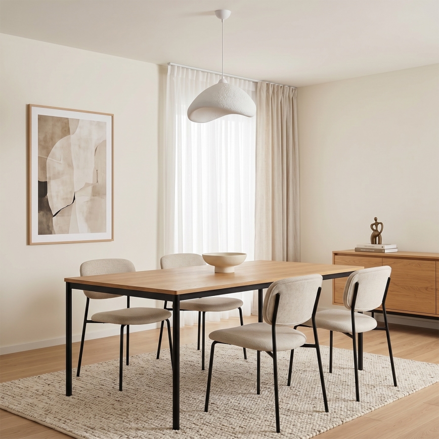 Brilagi - WABI SABI kábeles függőlámpa 1xE27/40W/230V, átm. 52 cm, fehér