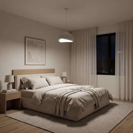 Brilagi - WABI SABI kábeles függőlámpa 1xE27/40W/230V, Ø 32 cm, fehér