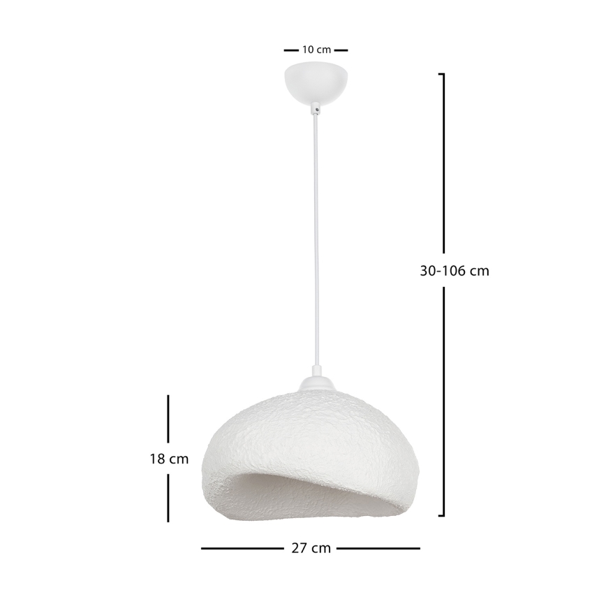 Brilagi - WABI SABI kábeles függőlámpa 1xE27/40W/230V, Ø 32 cm, fehér