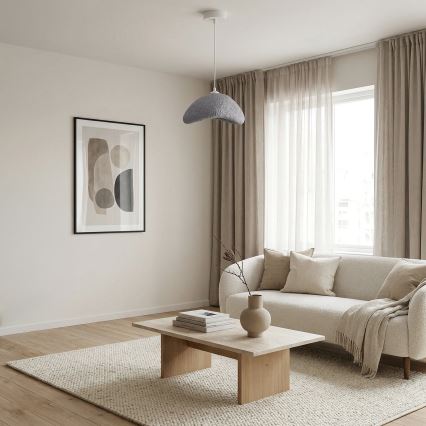 Brilagi - WABI SABI kábeles függőlámpa 1xE27/40W/230V, Ø 33 cm, szürke