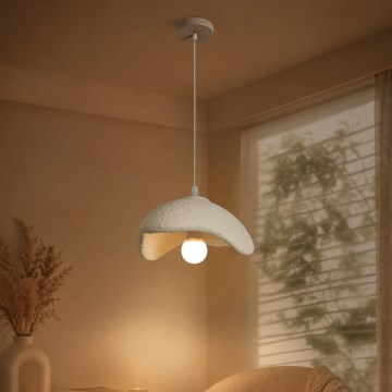 BRILAGI - WABI SABI kábeles függőlámpa 1xE27/60W/230V átm. 30 cm fehér