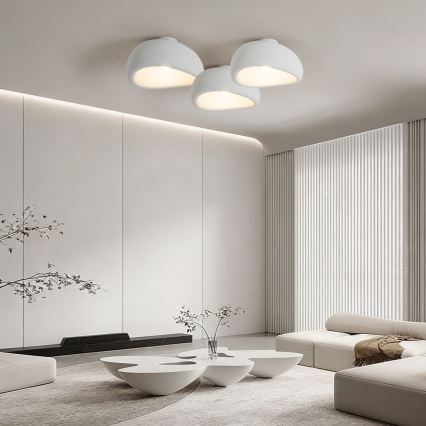 BRILAGI - WABI SABI mennyezeti lámpatest 1xE27/60W/230V, átmérő 40 cm, fehér
