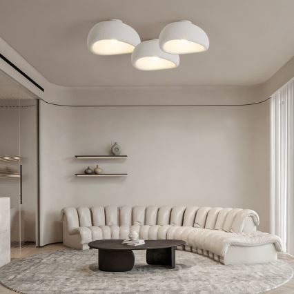 BRILAGI - WABI SABI mennyezeti lámpatest 1xE27/60W/230V, átmérő 40 cm, fehér