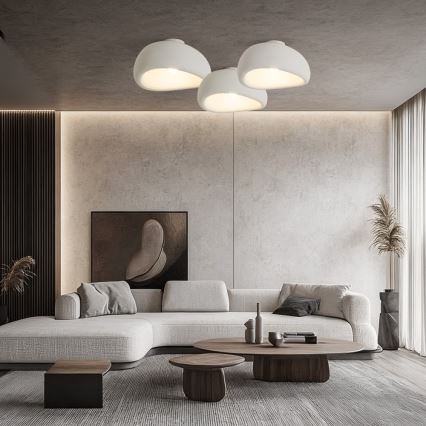 BRILAGI - WABI SABI mennyezeti lámpatest 1xE27/60W/230V, átmérő 40 cm, fehér