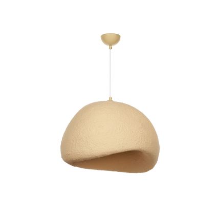 Brilagi - WABI SABI zsinóros csillár 1xE27/40W/230V, átm. 50 cm, bézs