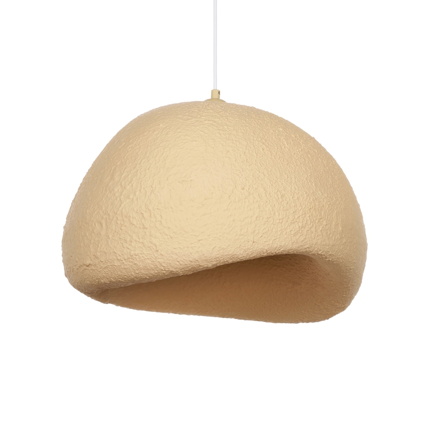 Brilagi - WABI SABI zsinóros csillár 1xE27/40W/230V, átm. 50 cm, bézs