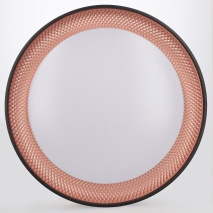 Brilagi - LED dimmelhető mennyezeti lámpa WALDO LED/48W/230V 3000-6500K átm. 40 cm fekete/arany + távirányító