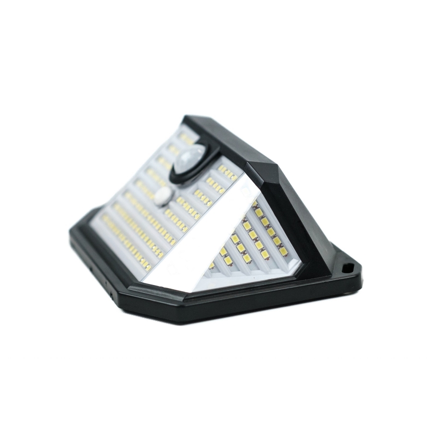 Brilagi - LED napelemes fali lámpa mozgás- és alkonyatérzékelővel WALLIE LED/4W/5,5V 1200 mAh 3000K IP65