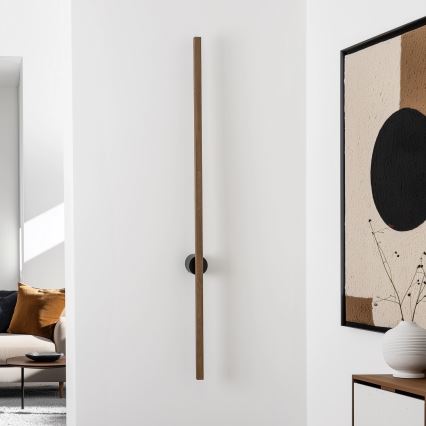 Brilagi - LED Fali lámpa WOODY LINE LED/12W/230V 120 cm tölgy dió