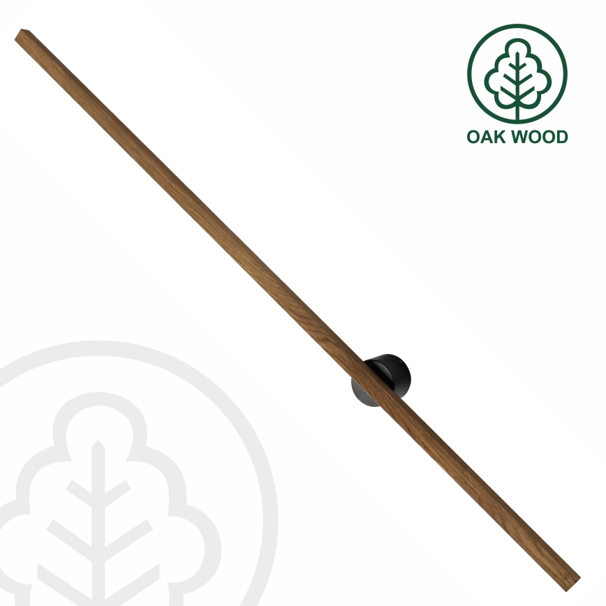 Brilagi - WOODY LINE LED fali lámpatest LED/7W/230V 4000K 60 cm tölgy-dió