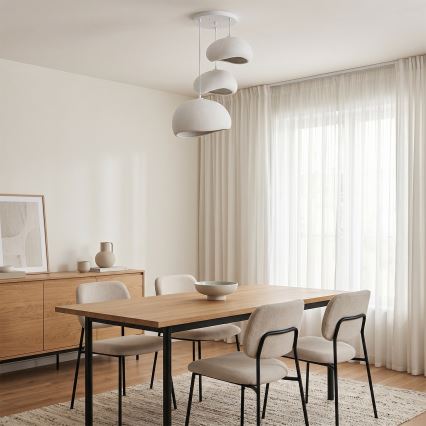 Brilagi - Zsinóros függeszték WABI SABI 3xE27/40W/230V Ø 76 cm fehér