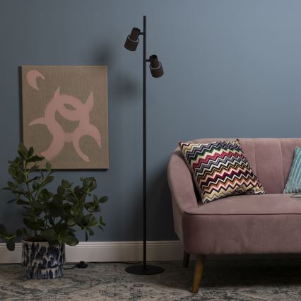 Brilliant - Állólámpa CADIZ 2xGU10/10W/230V bronz