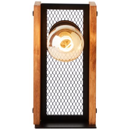 Brilliant - Asztali lámpa CALANDRA 1xE27/42W/230V fenyő