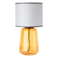 Brilliant - Asztali lámpa HYDRA 1xE27/60W/230V sárga