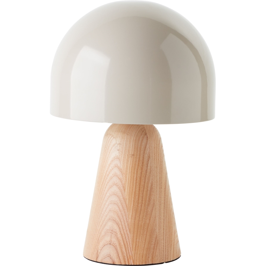 Brilliant - Asztali lámpa NALAM 1xE14/40W/230V bézs/kőris