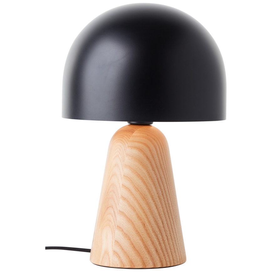 Brilliant - Asztali lámpa NALAM 1xE14/40W/230V fekete/kőris