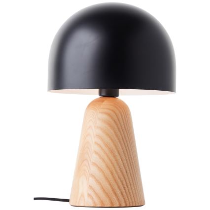 Brilliant - Asztali lámpa NALAM 1xE14/40W/230V fekete/kőris