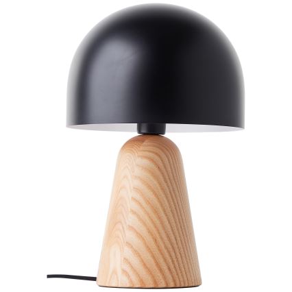 Brilliant - Asztali lámpa NALAM 1xE14/40W/230V fekete/kőris