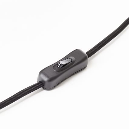 Brilliant - Asztali lámpa NALAM 1xE14/40W/230V fekete/kőris