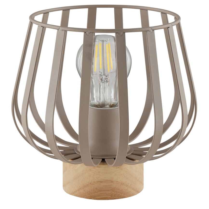 Brilliant - Asztali lámpa NORDIC CAGE 1xE27/20W/230V bézs
