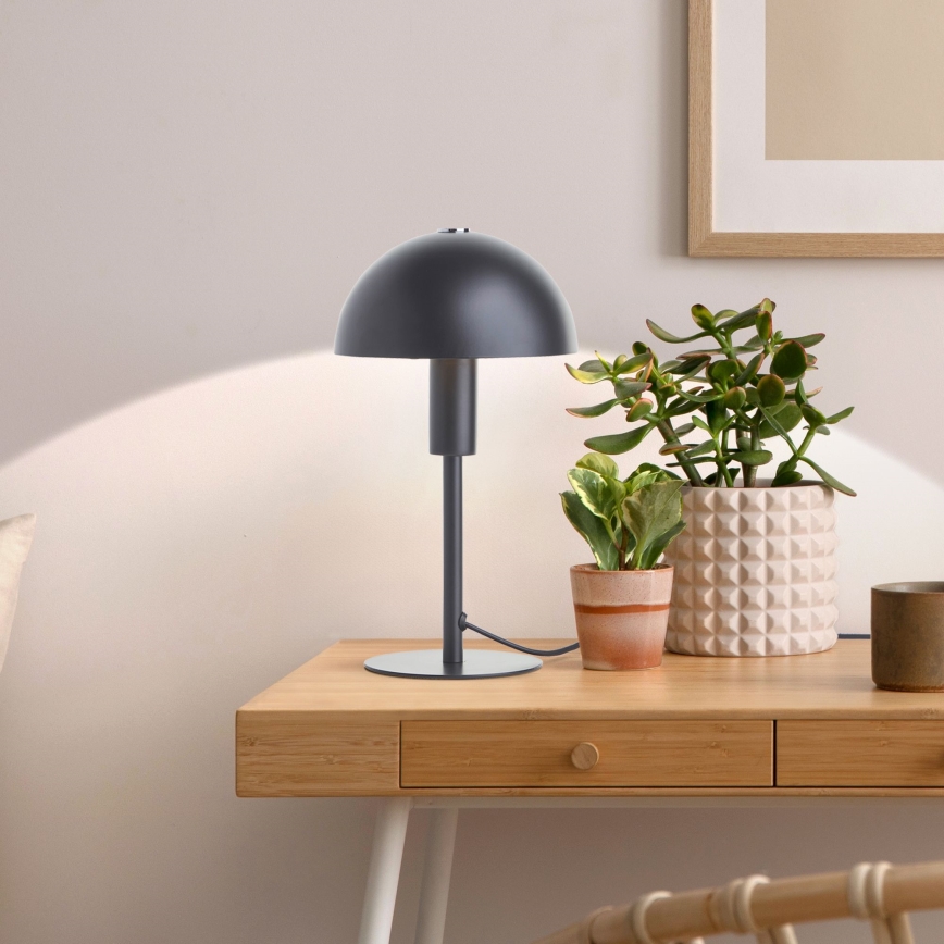 Brilliant - Asztali lámpa PETITE 1xE14/28W/230V fekete