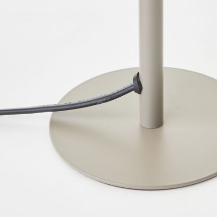 Brilliant - Asztali lámpa PETITE 1xE14/28W/230V szürke