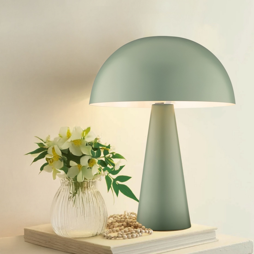 Brilliant - Asztali lámpa SIGRUN 1xE14/28W/230V zöld