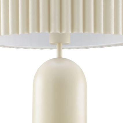 Brilliant - Asztali lámpa VELIN 1xE27/20W/230V krémszínű