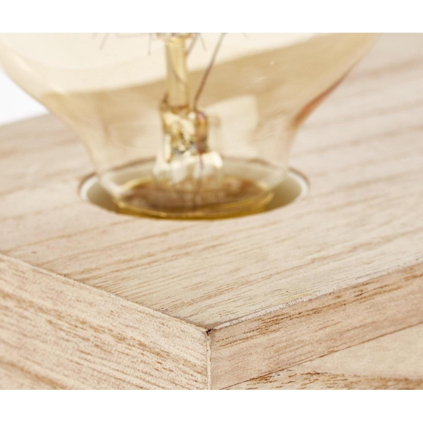 Brilliant - Asztali lámpa WHITEWOOD 1xE27/30W/230V