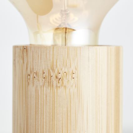 Brilliant - bambusz spotlámpa, 4x E27 foglalat, max. 28 W, 230 V