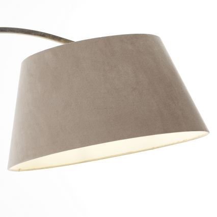 Brilliant - BROK állólámpa 1xE27/60W/230V taupe