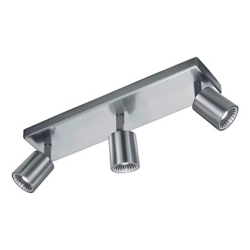 Brilliant - CAYMAN LED spotlámpa, 3x LED, 4,5 W / 230 V, 3000 K, matt króm