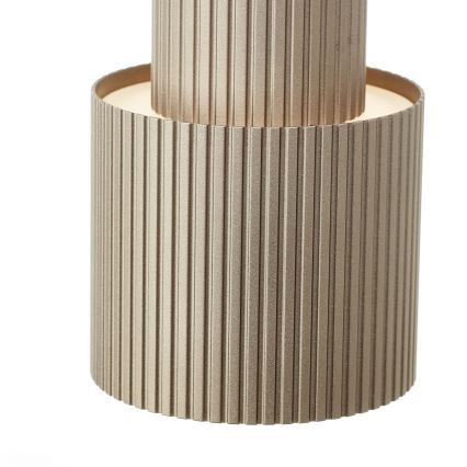 Brilliant - Csillár zsinóron CADIZ 4xGU10/10W/230V átm. 35 cm bronz