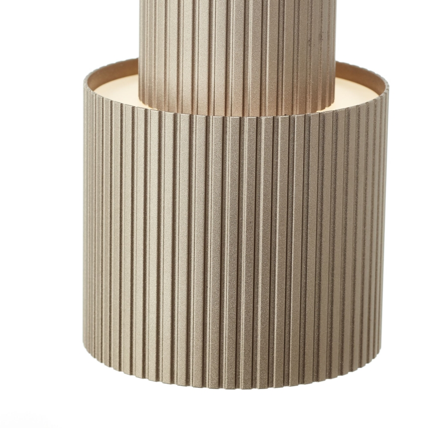 Brilliant - Csillár zsinóron CADIZ 4xGU10/10W/230V átm. 35 cm bronz